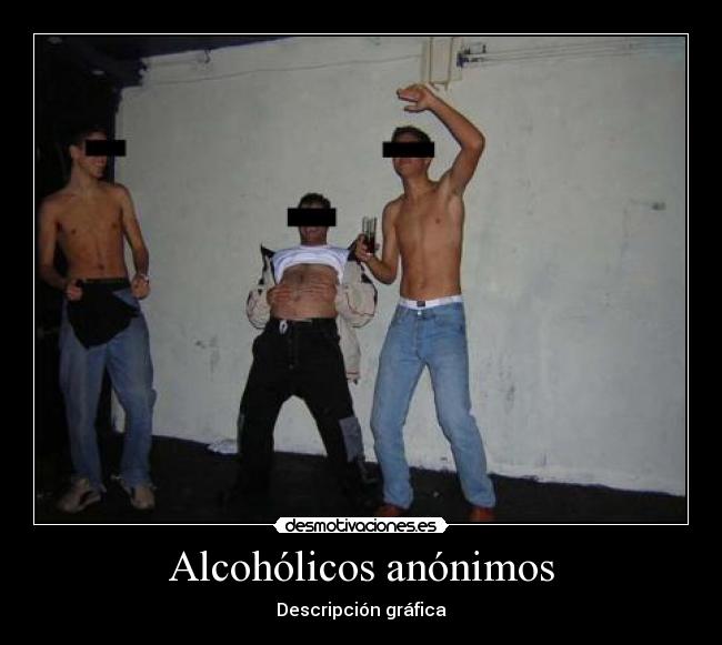 Alcohólicos anónimos -