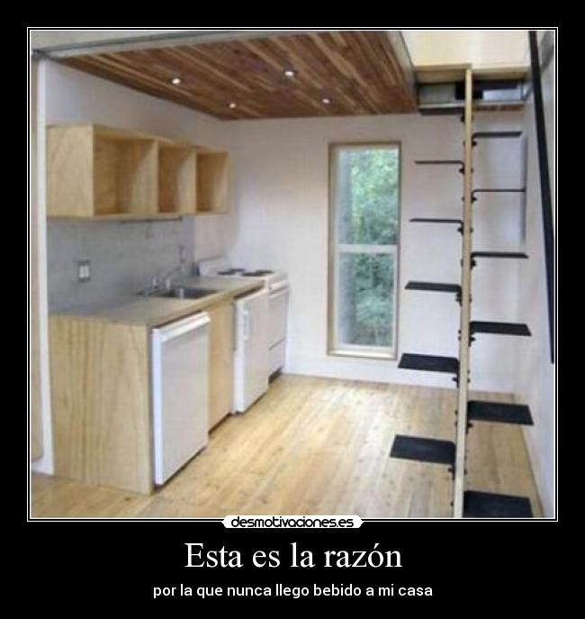 Esta es la razón - por la que nunca llego bebido a mi casa