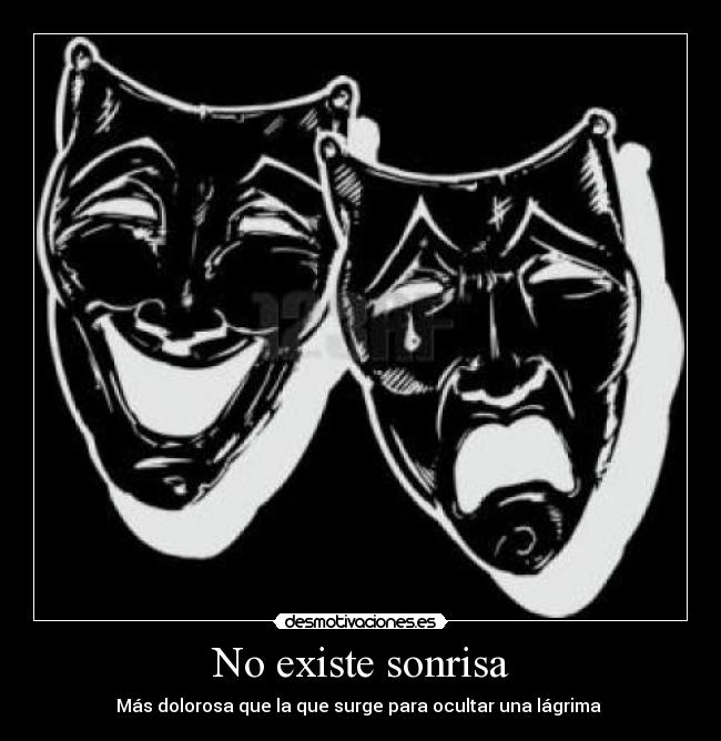 No existe sonrisa -