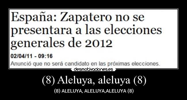 (8) Aleluya, aleluya (8) - (8) ALELUYA, ALELUYA,ALELUYA (8)