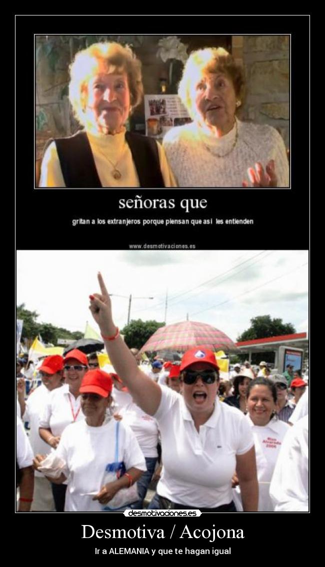 Desmotiva / Acojona -