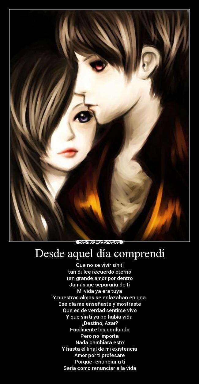 Desde aquel día comprendí - 