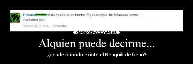 Alquien puede decirme... - 