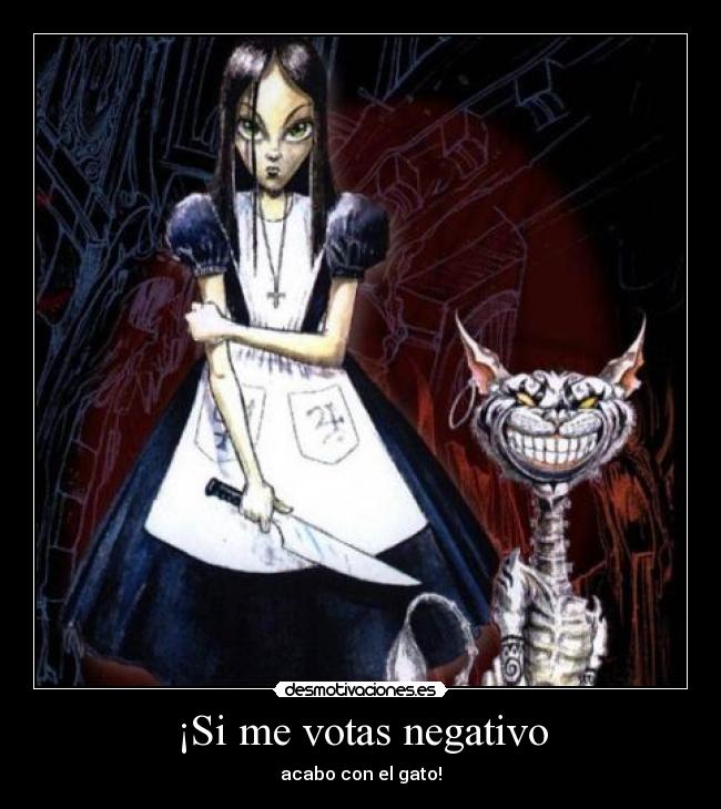 carteles bad alice aldarabutterfly desmotivaciones