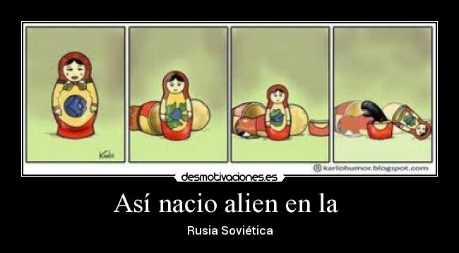 Así nacio alien en la  - 