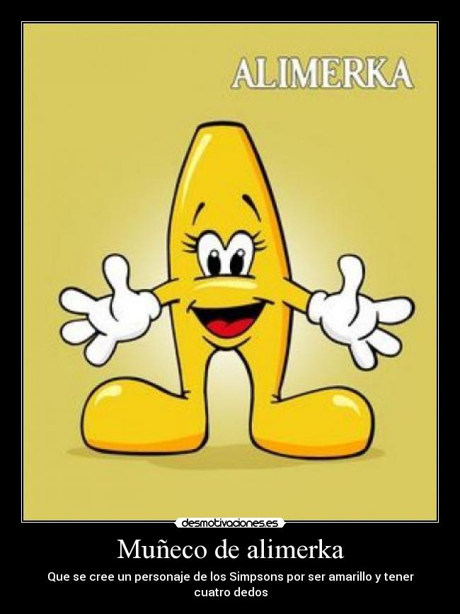 Muñeco de alimerka - 