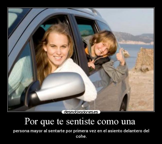 carteles persona mayor coche desmotivaciones