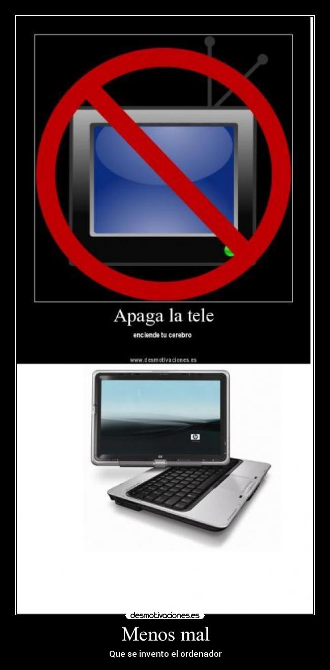Menos mal - Que se invento el ordenador