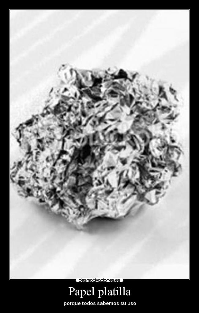 carteles papel platilla uso desmotivaciones