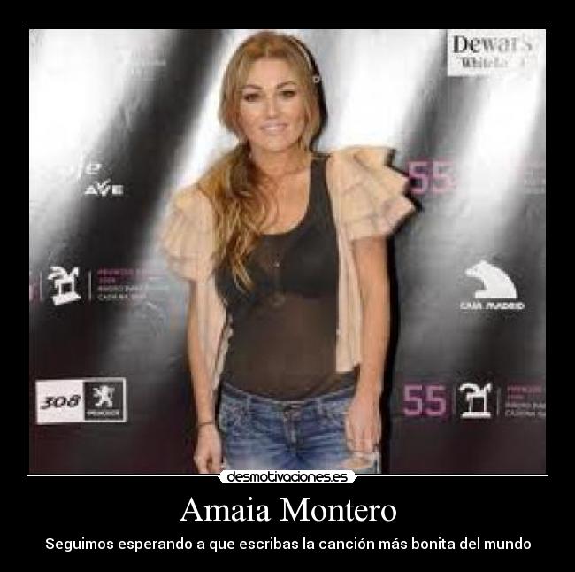 Amaia Montero - Seguimos esperando a que escribas la canción más bonita del mundo