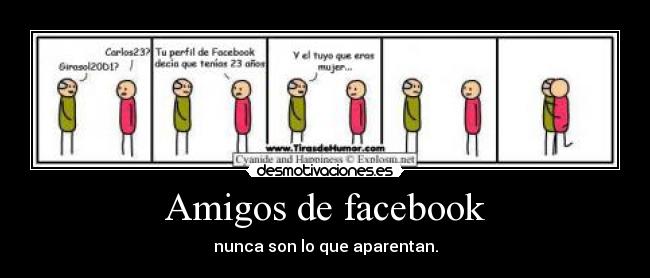 Amigos de facebook -