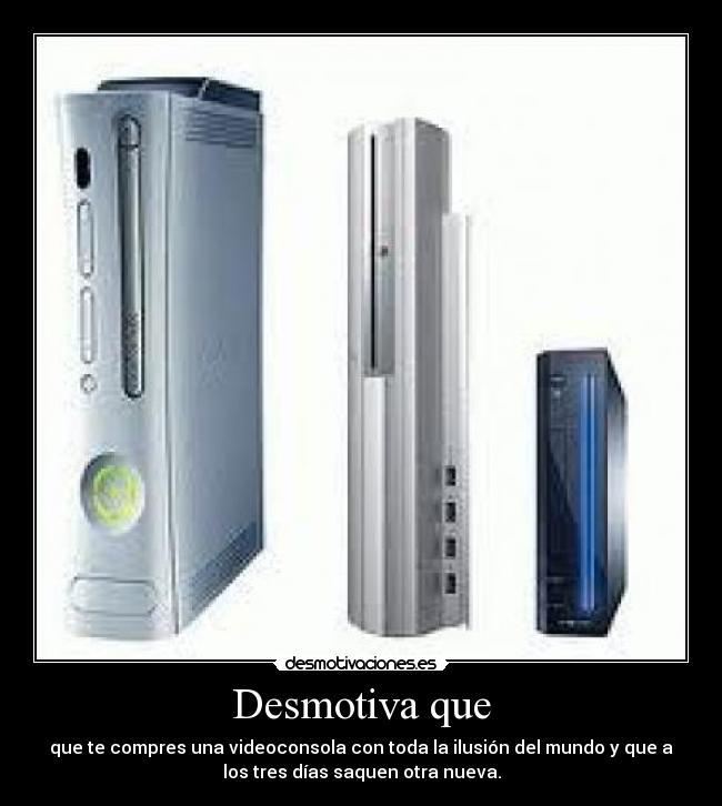 carteles eso consolas nintendo sony microsoft morro desmotivaciones