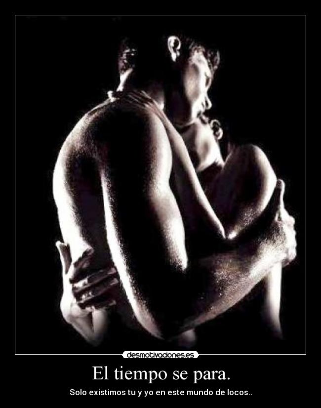 El tiempo se para. -