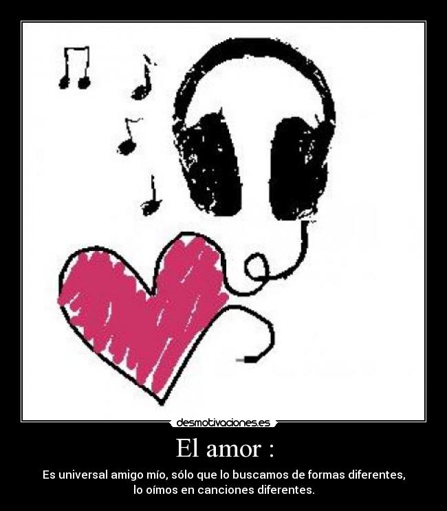 El amor : - 