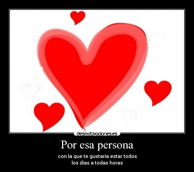 Por esa persona -