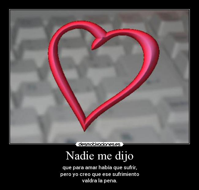 Nadie me dijo - 