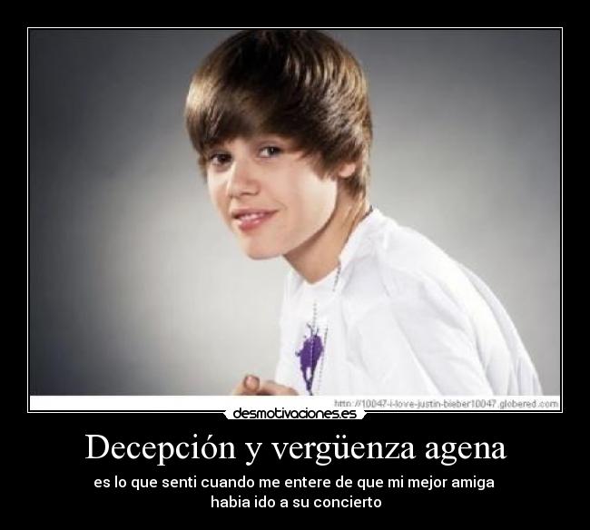 Decepción y vergüenza agena - 