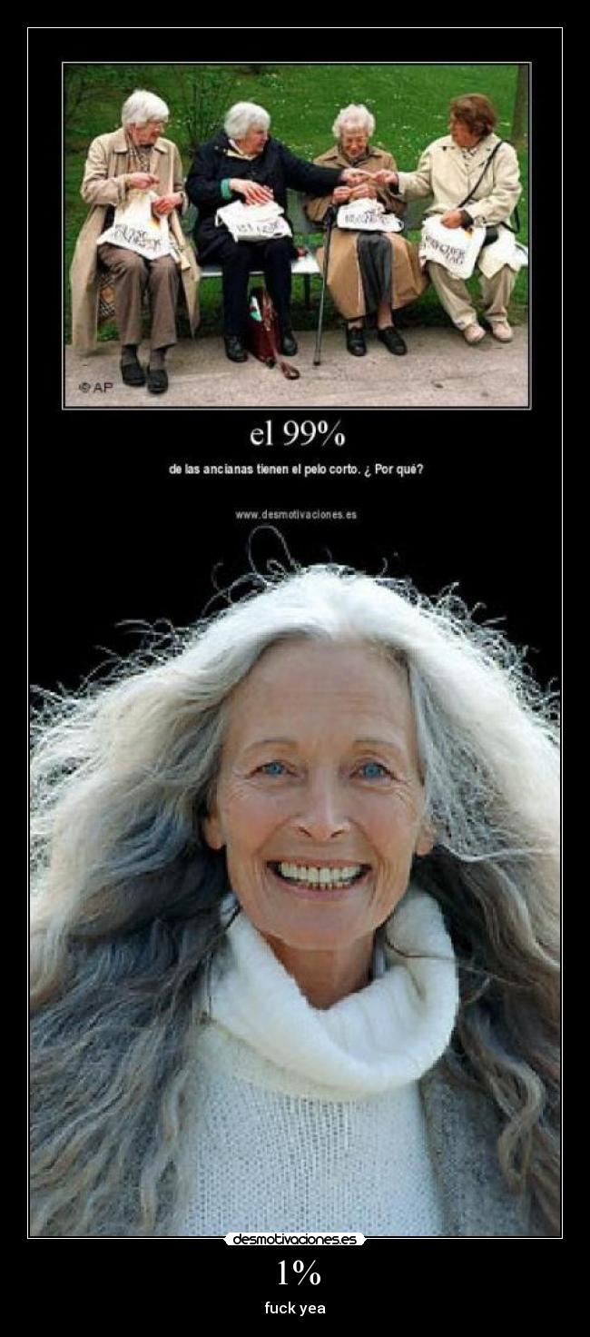 1% - fuck yea
