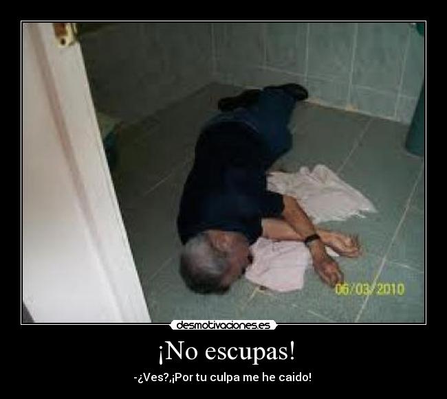 ¡No escupas! -