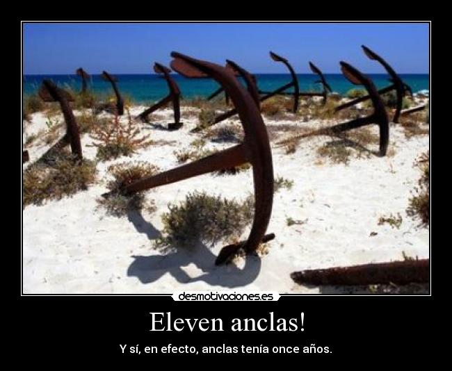 Eleven anclas! - 