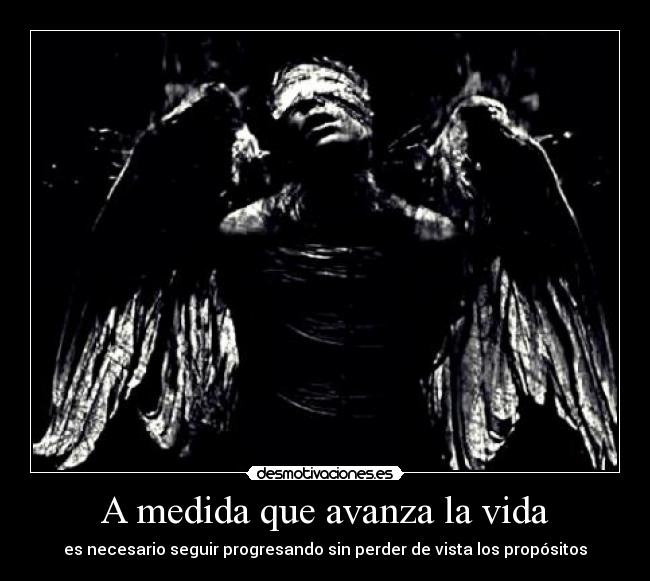 A medida que avanza la vida - 