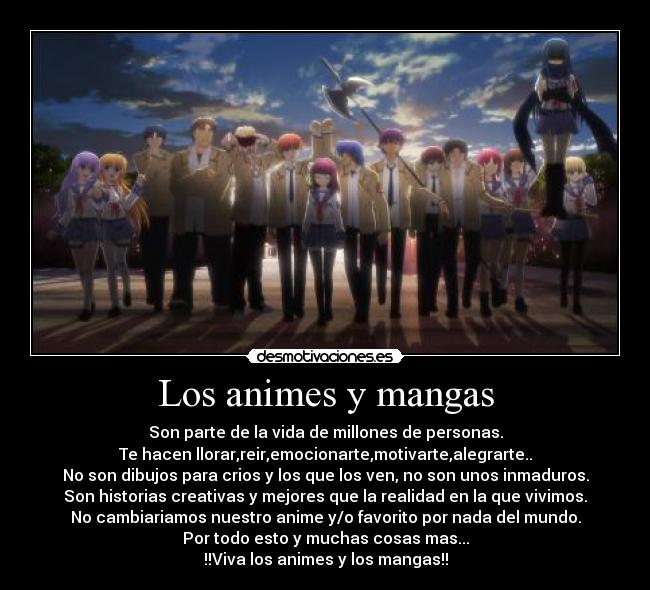 Los animes y mangas - 
