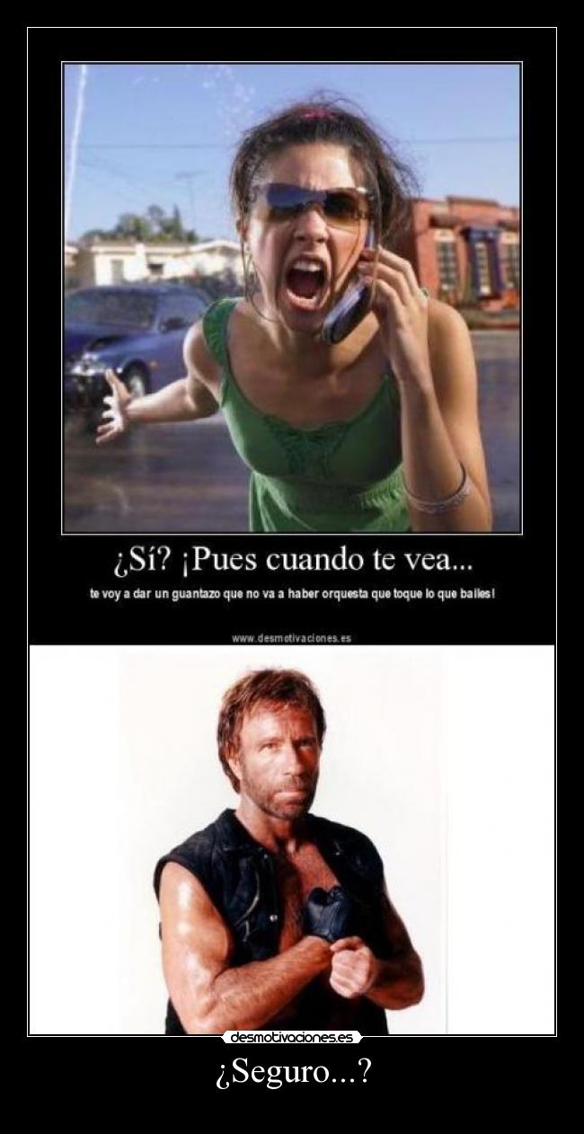 ¿Seguro...? - 