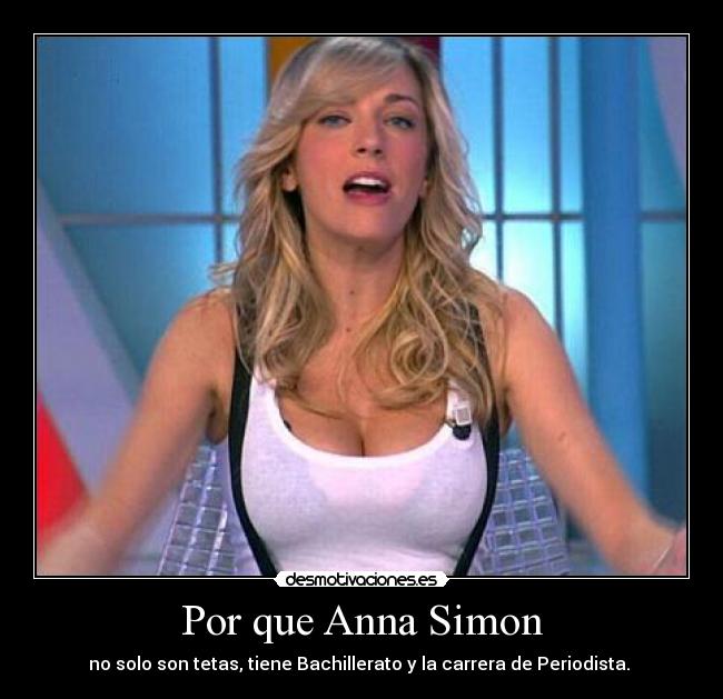 Por que Anna Simon -