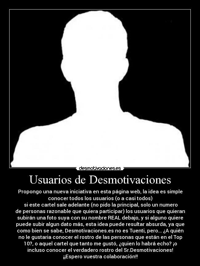 Usuarios de Desmotivaciones - 