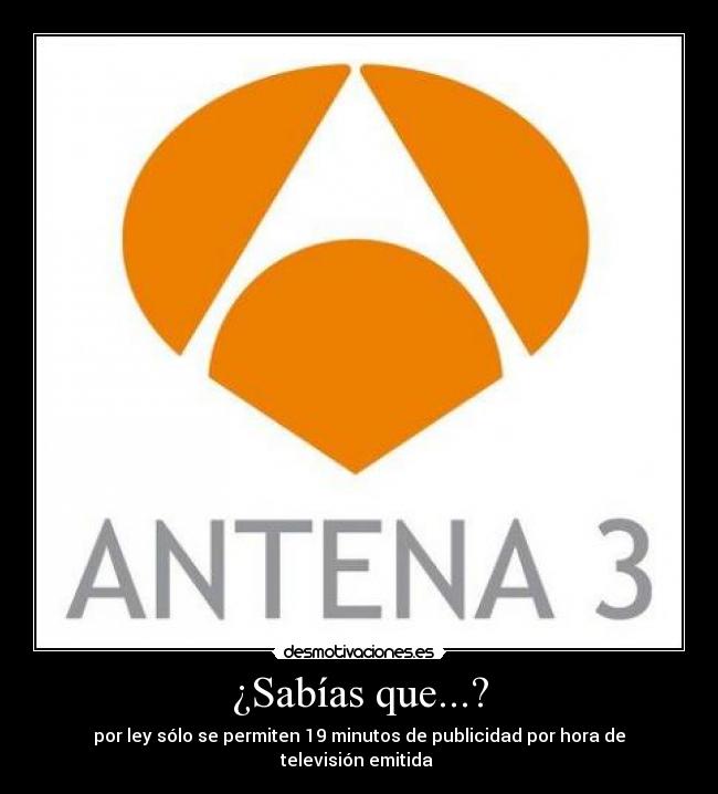 carteles ley television antena publicidad desmotivaciones