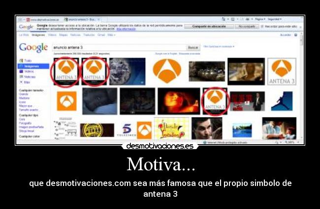 Motiva... - que desmotivaciones.com sea más famosa que el propio simbolo de antena 3