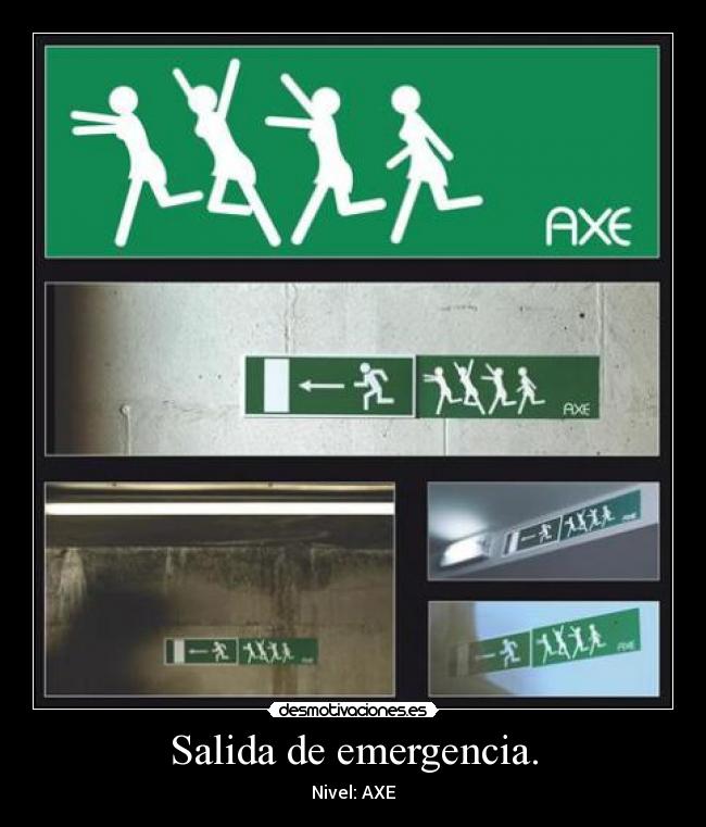 Salida de emergencia. - 