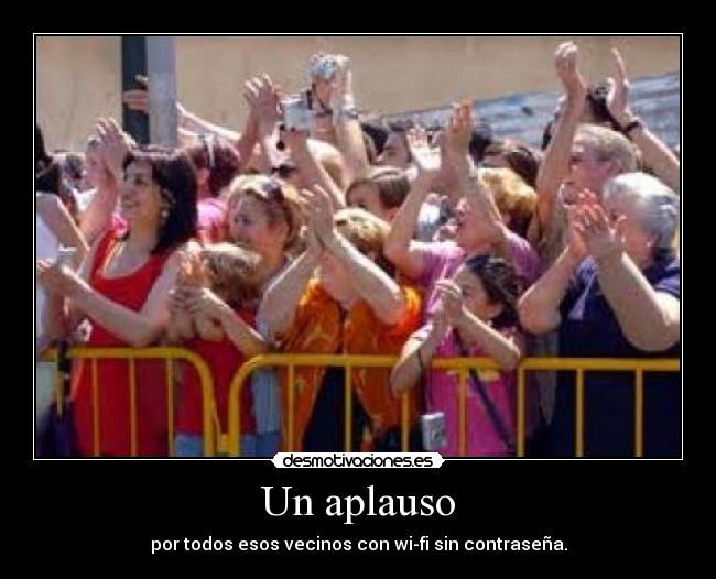 Un aplauso - 