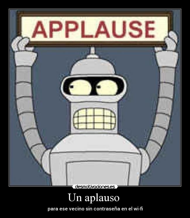 Un aplauso -
