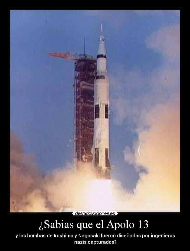 ¿Sabias que el Apolo 13  - 