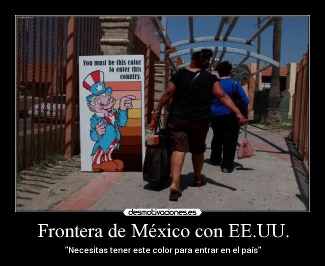 Frontera de México con EE.UU. -