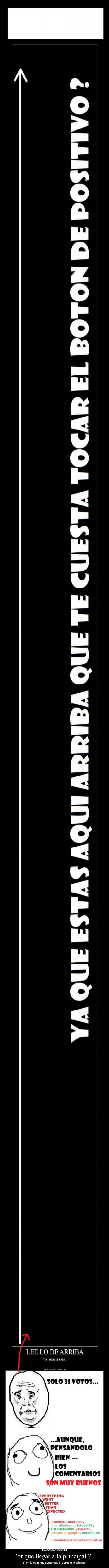 Por que llegar a la principal ?... - 