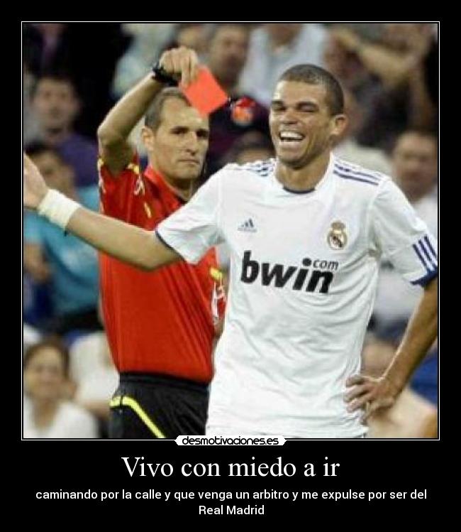 Vivo con miedo a ir - 