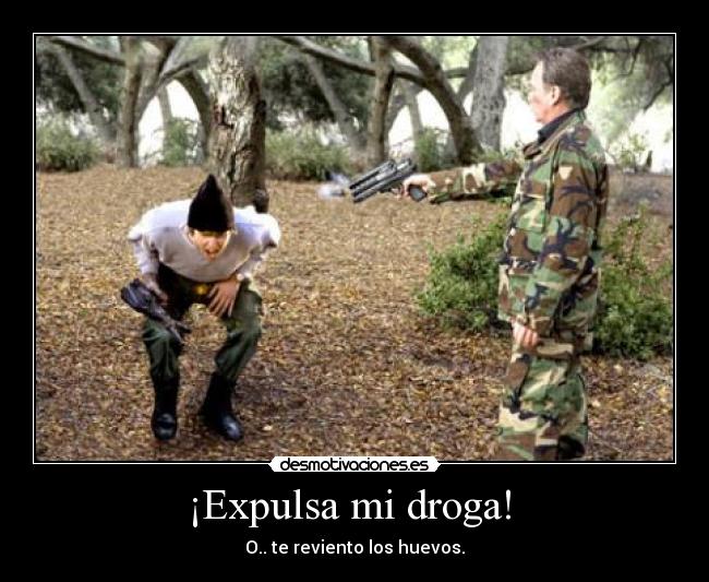 ¡Expulsa mi droga!  - 