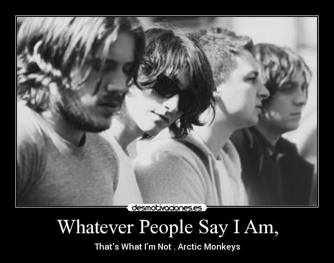 carteles whatever people say desmotivaciones