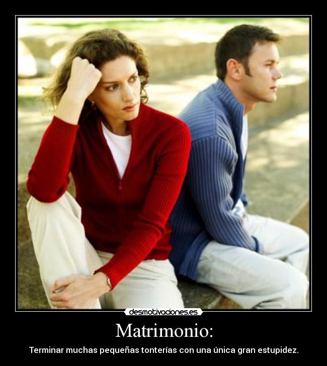 Matrimonio: -