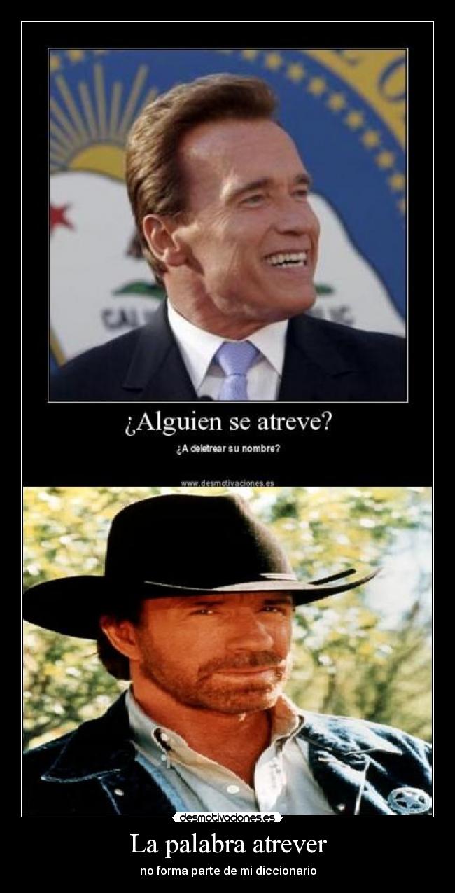 La palabra atrever - 