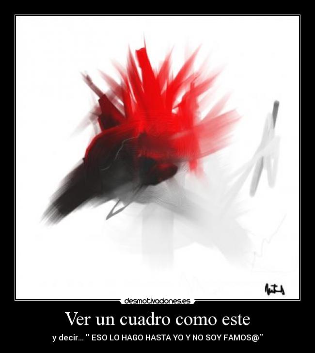 Ver un cuadro como este -