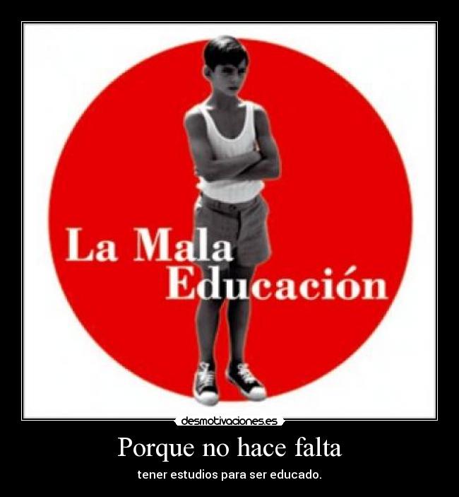 Porque no hace falta - 