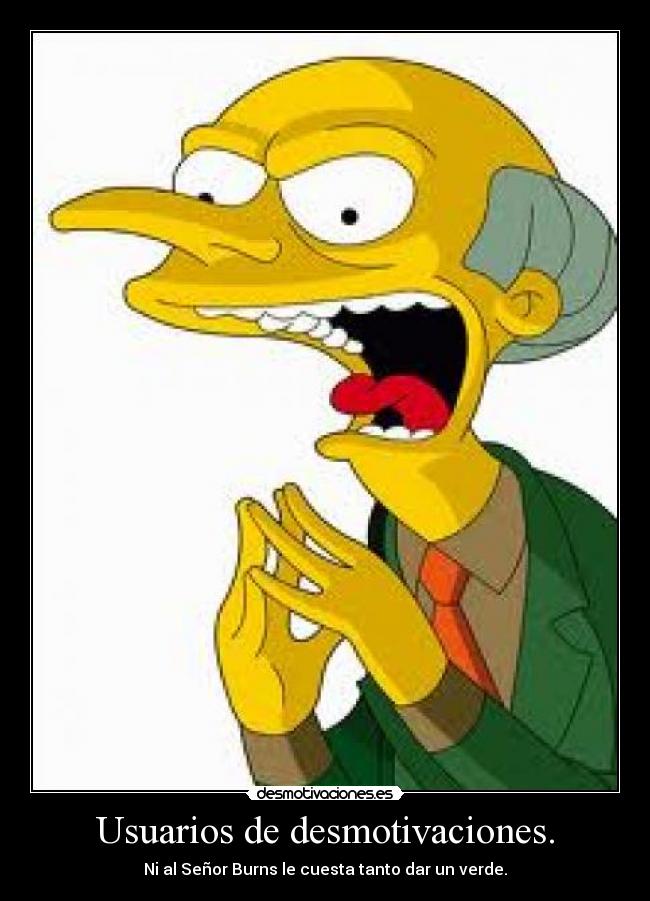 Usuarios de desmotivaciones. -