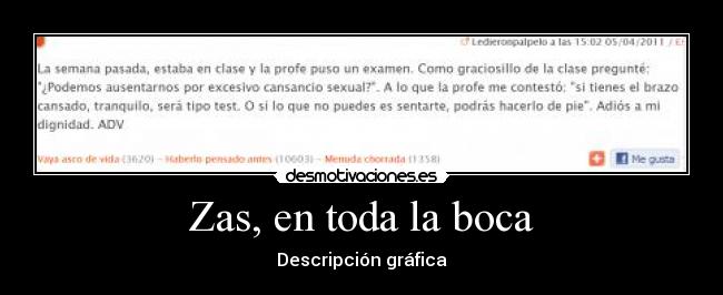 Zas, en toda la boca - 