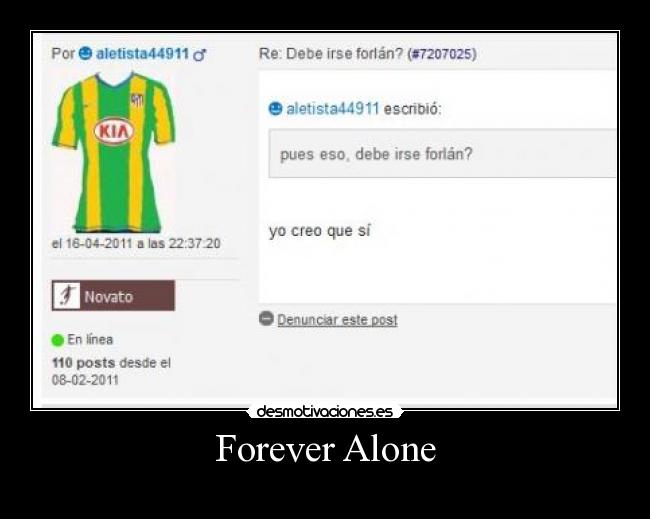 Forever Alone - 