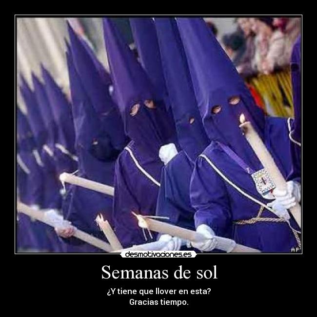 Semanas de sol -