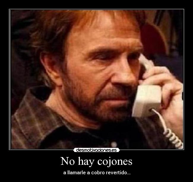 No hay cojones - 