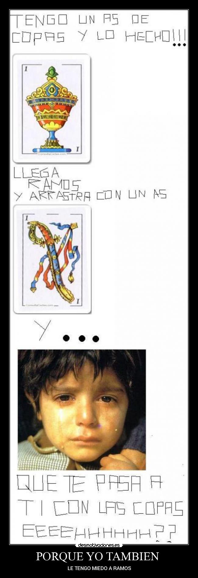 PORQUE YO TAMBIEN - LE TENGO MIEDO A RAMOS